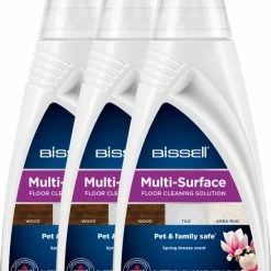 Gloednieuw ⌛ BISSELL MultiSurface TRIO PACK - Reinigingsmiddel Voor CrossWave/SpinWave - 3x1l 👏