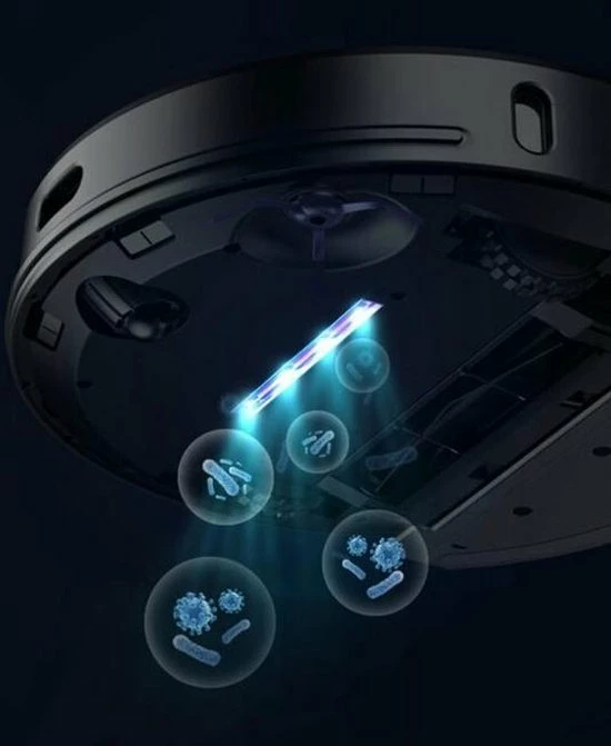 Nieuw βοΈ Xiaomi Viomi S9 UV Robotstofzuiger - Zwart - Met Desinfecterend UV Licht En Automatische Afzuiging π 2 Nieuw βοΈ Xiaomi Viomi S9 UV Robotstofzuiger - Zwart - Met Desinfecterend UV Licht En Automatische Afzuiging π - Afbeelding 2