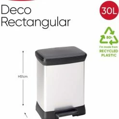 Aanbiedingen 🔔 Curver Decobin Prullenbak - Rechthoekig - 30L - Metallic - Recycled Kunststof ⌛ 16 Aanbiedingen 🔔 Curver Decobin Prullenbak - Rechthoekig - 30L - Metallic - Recycled Kunststof ⌛ -Bosch verkoop 550x675