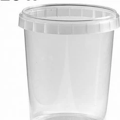 Top 10 🎉 Alliance Plast 20 X Plastic Bakjes Rond ø95mm 520 Ml | Transparant Met Deksel 👍