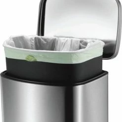 Beste Pirce 🌟 EKO Della Prullenbak - 35 L - Mat RVS ✔️ -Bosch verkoop 550x694 3