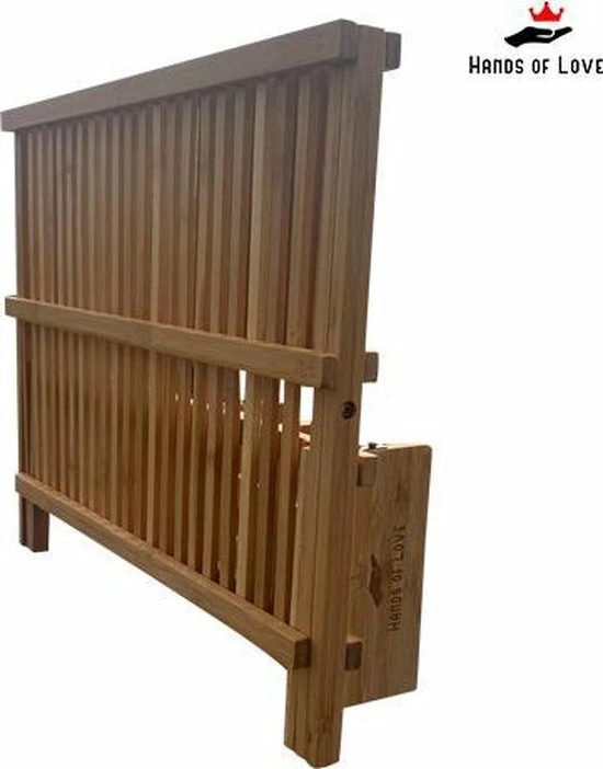 Beste Pirce π Hands Of Love Afdruiprek Met Bestekbakje Met 2 Microvezeldoekjes - Druiprek - Opvouwbaar Afwasrek - Bamboe Hout β€οΈ 2 Beste Pirce π Hands Of Love Afdruiprek Met Bestekbakje Met 2 Microvezeldoekjes - Druiprek - Opvouwbaar Afwasrek - Bamboe Hout β€οΈ - Afbeelding 2