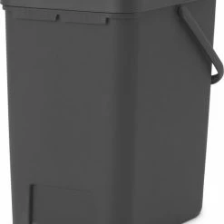 Hete verkoop 😍 Brabantia Sort & Go Prullenbak - 25 L - Dark Grey ❤️ -Bosch verkoop 550x707 1