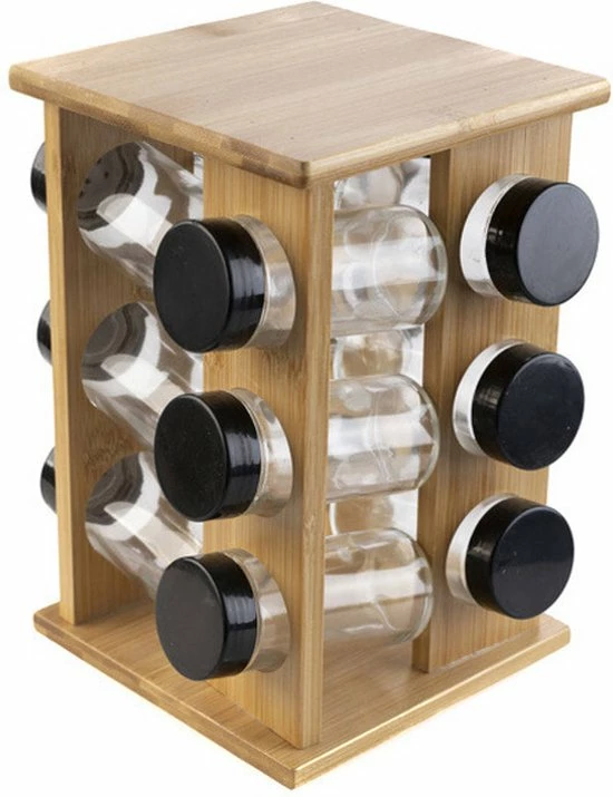 Beste recensies van ๐ WD Design Kruidenrek Staand 360Graden Draaibaar! - Inclusief 12 Glazen Potjes - Draaibaar Kruidenrek - Bamboe ๐ 5 Beste recensies van ๐ WD Design Kruidenrek Staand 360Graden Draaibaar! - Inclusief 12 Glazen Potjes - Draaibaar Kruidenrek - Bamboe ๐ - Afbeelding 5