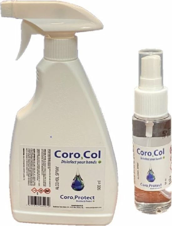 Beste recensies van βοΈ Coro3Protect Coro3Col Spray 50 Ml Is Op Basis Van 70% Alcohol. Deze Alcoholspray Zorgt Voor Een Intensief Reinigend Vermogen En Is Huidvriendelijk π― 3 Beste recensies van βοΈ Coro3Protect Coro3Col Spray 50 Ml Is Op Basis Van 70% Alcohol. Deze Alcoholspray Zorgt Voor Een Intensief Reinigend Vermogen En Is Huidvriendelijk π― - Afbeelding 3