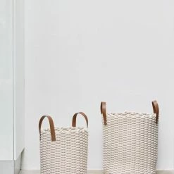 Flash-uitverkoop 🎉 Aquanova Rudon Wasmand 45L Beige ✨ -Bosch verkoop 550x733 45