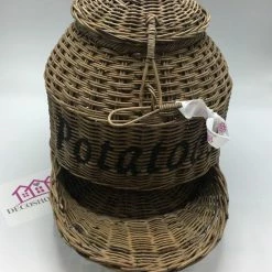 Gloednieuw 🔥 Sweet Living Rieten Aardappelmand - Potatoes 😀