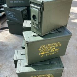 Nieuw 🌟 DecoLis.NL Munitiekist Metaal - Legerkist - Lengte 28 Cm Hoogte 18cm 🤩 -Bosch verkoop 550x773 2