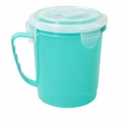 Aanbiedingen ❤️ Look Concept Turqoise Magnetron Soepbeker Met Ontluchtingsfilter – 13x11cm | Magnetron Bestendige Beker Voor Het Bereiden Van Soep 🔥 -Bosch verkoop 550x776 7