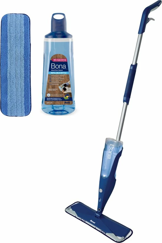 Aanbiedingen π― Bona Premium Spray Mop - Dweilsysteem - Inclusief Houten Vloer Reiniger & Microvezel Reinigingspad - Streeploos - Sneldrogend π 1 Aanbiedingen π― Bona Premium Spray Mop - Dweilsysteem - Inclusief Houten Vloer Reiniger & Microvezel Reinigingspad - Streeploos - Sneldrogend π