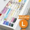 Nieuw ⭐ Kast Organizer - Lade Verdeler - 2 STUKS - LARGE - Opbergbox - Opbergmand - Organizer Kleding - Kayslus 😉