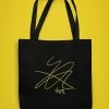 Hete verkoop ❤️ Shennit Stray Kids Hyunjin Signature Gold Totebag Black - Korean Boyband SKZ - Kpop Fans - Hyunjin Stray Kids - One-size ✔️