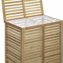 Goedkoopste 🛒 Merkloos Eazy Living Duo Wasmand Margot Bamboe ❤️ -Bosch verkoop 550x828 1